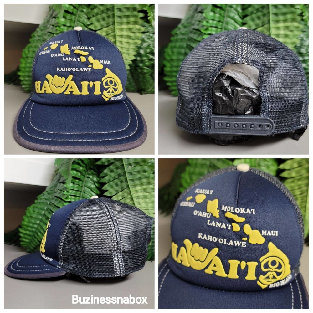 Vtg Hawaii Trucker Hat